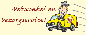 Webwinkel en bezorgservice